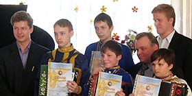 Победители международного музыкального фестиваля-конкурса и руководители движения &laquo;Хорошее дело&raquo;